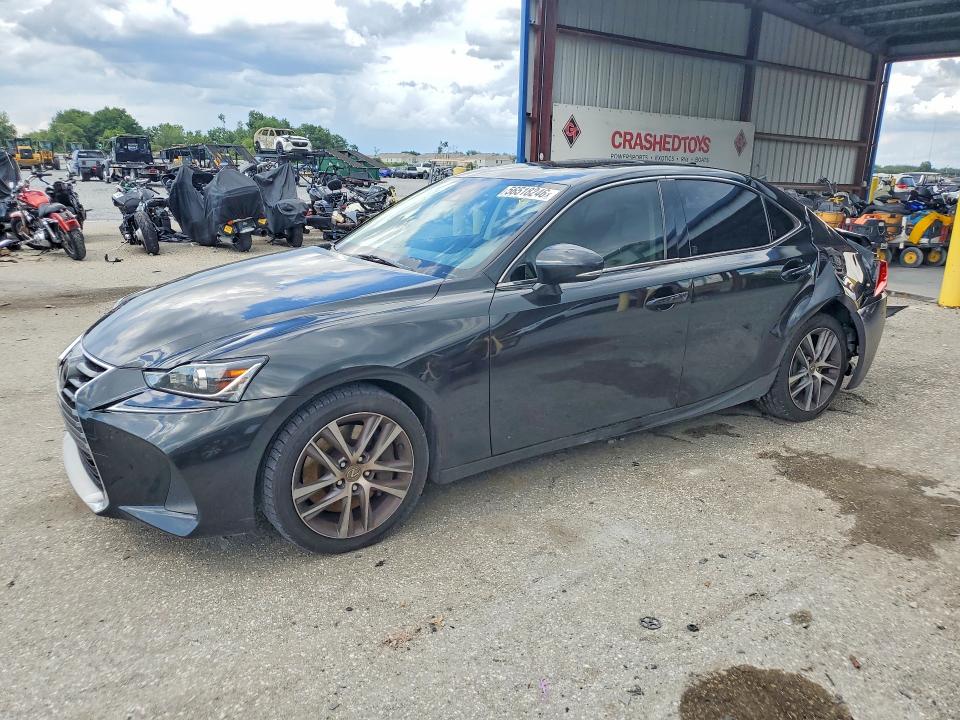 2020 Lexus Is VIN JTHAA1D20L5106473 COPART salvage auction — REAR END, Fl - Certificate Of Destruction, sold $5,300 on 2026-07-17 (photo 1)