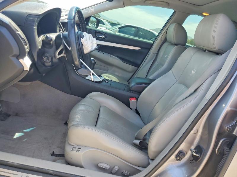 2009 Infiniti G37 VIN JNKCV61F39M364356 COPART salvage auction — FRONT END, Co - Salvage Title, sold $125 on 2026-07-02 (photo 7)