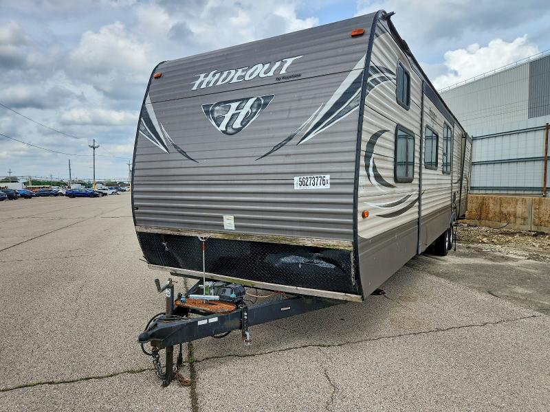 2017 Keystone Hideout VIN 4YDT38B26H7208238 COPART salvage auction — ROOF, OH - CERT OF TITLE-SALVAGE, sold $35 on 2026-07-09 (photo 2)