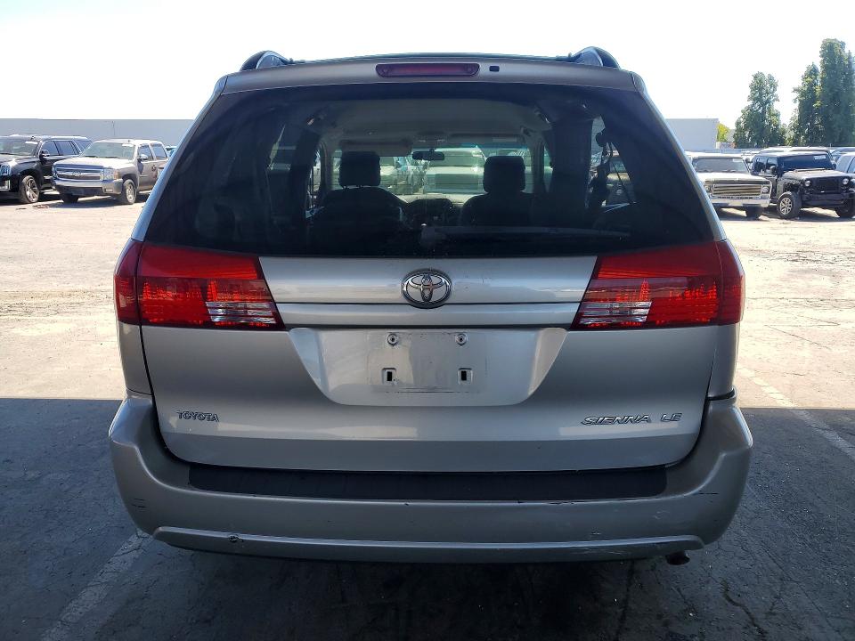 2004 Toyota Sienna VIN 5TDZA23C84S184516 COPART salvage auction — SIDE, Ca - Salvage Certificate, sold $70 on 2026-07-21 (photo 6)