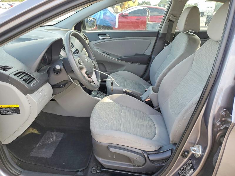 2016 Hyundai Accent VIN KMHCT4AE9GU106029 COPART salvage auction — FRONT END, Fl - Cert Of Title Slvg Rebuildable, sold $550 on 2026-07-28 (photo 7)
