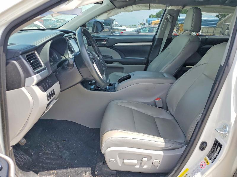2016 Toyota Highlander VIN 5TDKKRFH8GS180064 COPART salvage auction — FRONT END, Ar - Cert Of Title-Salvage, sold $6,900 on 2026-07-27 (photo 7)