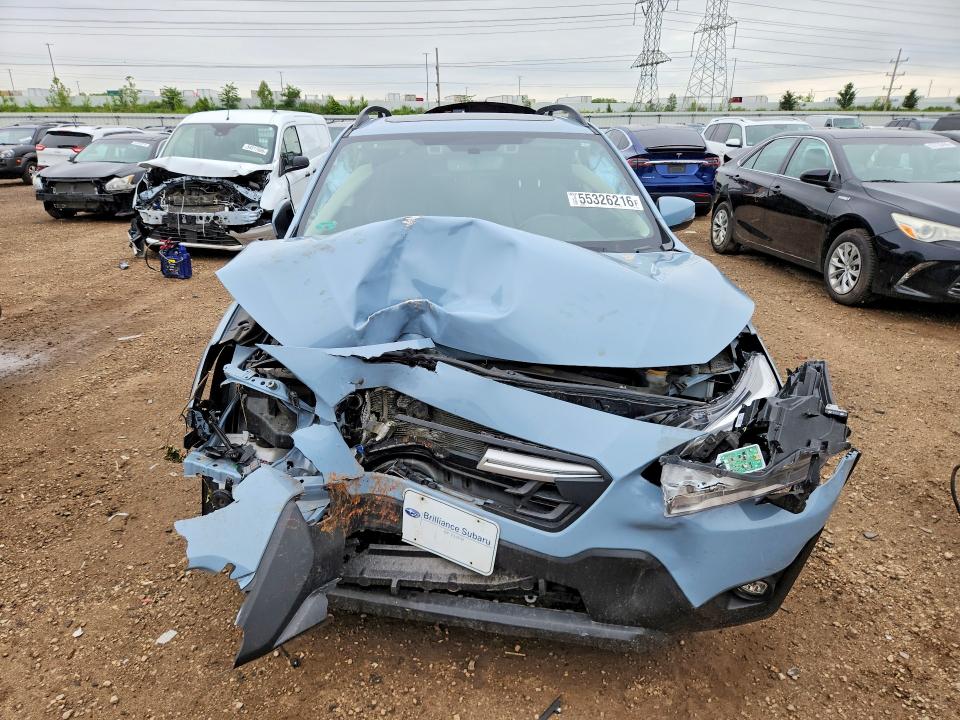 2022 Subaru VIN JF2GTHMC2NH262220 COPART salvage auction — FRONT END, Il - Salvage Certificate, sold $2,200 on 2026-07-14 (photo 5)
