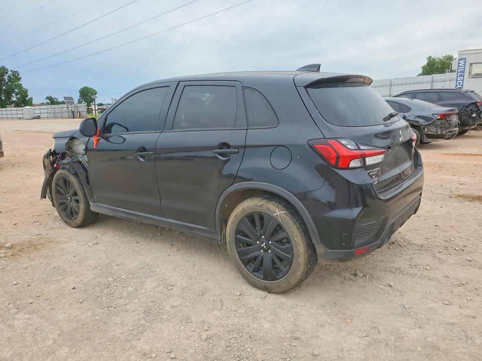 2021 Mitsubishi Outlander VIN JA4ARUAU7MU007460 COPART salvage auction — FRONT END, Ok - Certificate Of Title, sold $3,700 on 2026-07-07 (photo 2)