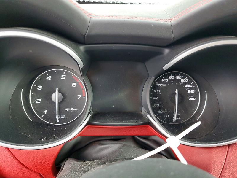 2021 Alfa romeo Stelvio VIN ZASPAKBN2M7D20909 COPART salvage auction — FRONT END, On - Permit No Brand - Unfit, sold $10,000 on 2026-07-14 (photo 9)