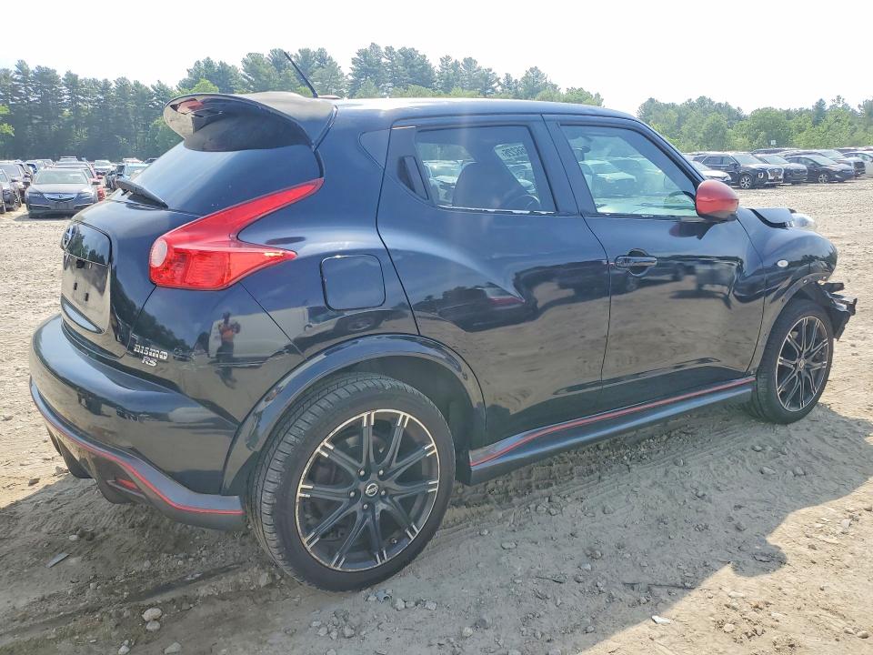 2014 Nissan Juke VIN JN8DF5MR4ET100473 COPART salvage auction — FRONT END, Ma - Cert Of Title-Reconstrctd Coll, sold $425 on 2026-07-02 (photo 3)