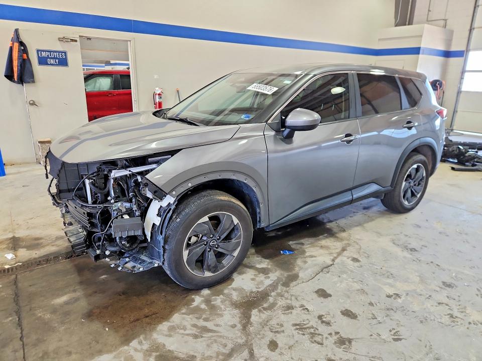 2025 Nissan Rogue VIN JN8BT3BA1SW004537 COPART salvage auction — FRONT END, Va - Cert Of Title - Salvage, sold $6,400 on 2026-07-02 (photo 1)