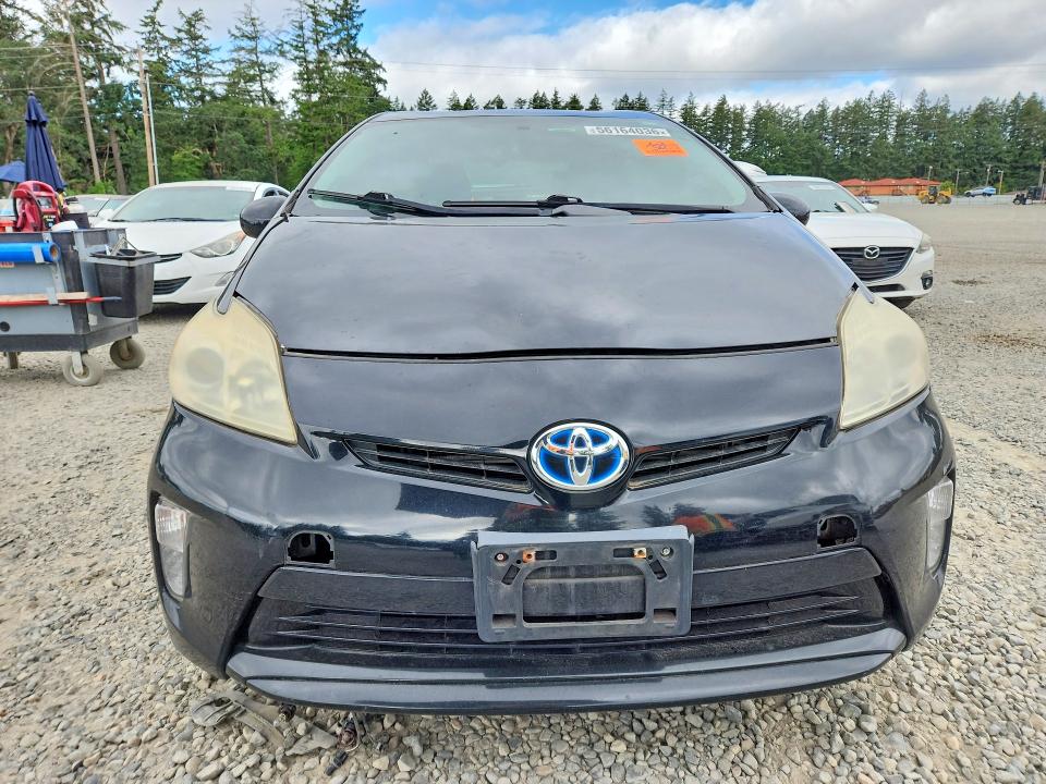 2013 Toyota Prius VIN JTDKN3DU3D5685421 COPART salvage auction — REAR END, WA - BILL OF SALE, sold $650 on 2026-07-24 (photo 5)
