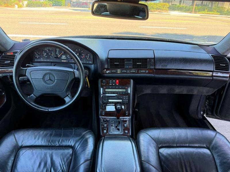 1997 Mercedes-benz S-klasse VIN WDBGA70G3VA369310 COPART salvage auction — MINOR DENT/SCRATCHES, Or - Certificate Of Title (P), sold $7,100 on 2026-07-08 (photo 9)