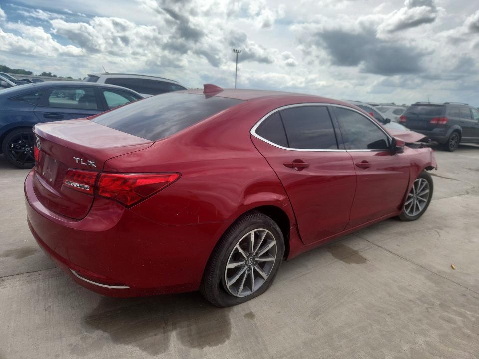 2020 Acura VIN 19UUB1F52LA007391 COPART salvage auction — FRONT END, TX - CERTIFICATE OF TITLE, sold $2,350 on 2026-07-09 (photo 3)
