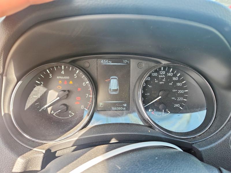 2017 Nissan Rogue sport VIN 5N1AT2MV2HC879357 COPART salvage auction — FRONT END, AB - BOS - SALVAGE, sold $1,750 on 2026-07-02 (photo 9)