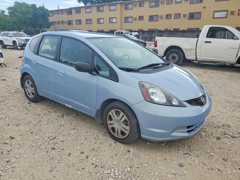 2010 Honda Fit VIN JHMGE8H23AC033433 COPART salvage auction — REAR END, Fl - Cert Of Title Slvg Rebuildable, sold $1,050 on 2026-07-02 (photo 4)