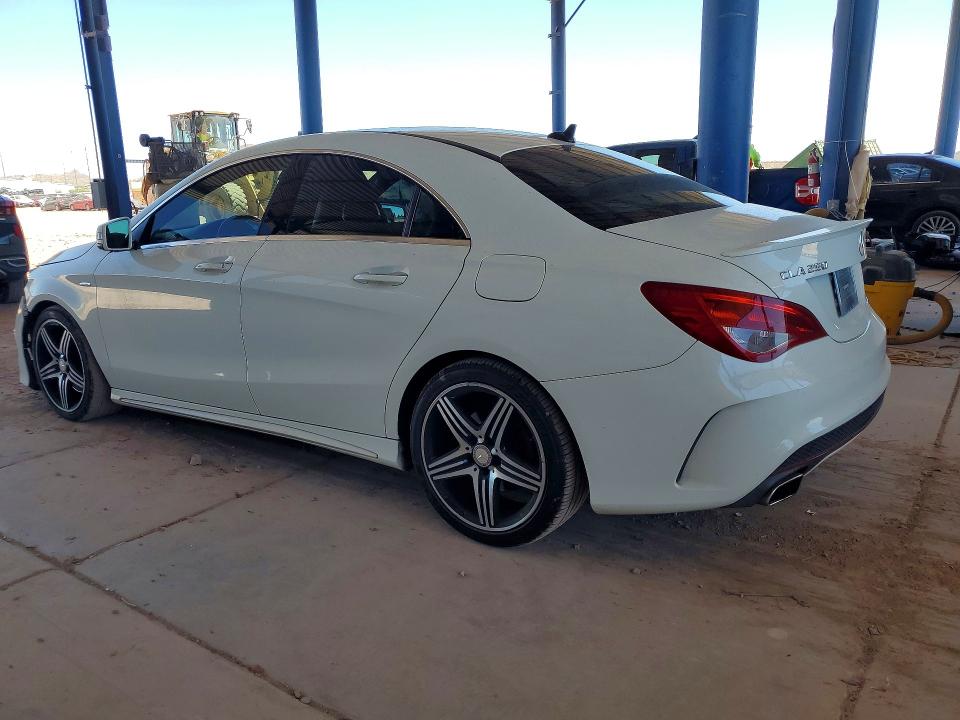 2015 Mercedes-benz VIN WDDSJ4EB7FN187830 COPART salvage auction — FRONT END, Az - Cert Of Title - Salvage, sold $1,850 on 2026-07-23 (photo 2)