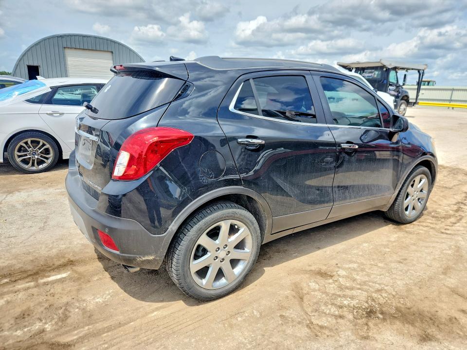2013 Buick Encore VIN KL4CJDSB1DB195952 COPART salvage auction — HAIL, Ks - Cert Of Title-Salvage, sold $1,600 on 2026-07-20 (photo 3)
