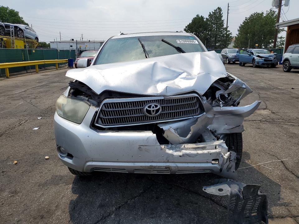 2010 Toyota Highlander hybrid VIN JTEJW3EH1A2039183 COPART salvage auction — FRONT END, CO - PUBLIC - SALVAGE TITLE (P), sold $275 on 2026-07-28 (photo 5)
