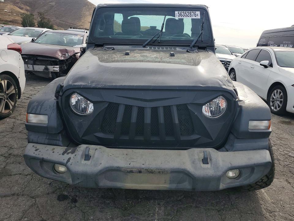 2021 Jeep Wrangler / VIN 1C4HJXDG3MW764993 COPART salvage auction — ROLLOVER, Ca - Salvage Certificate, sold $6,700 on 2026-07-23 (photo 5)