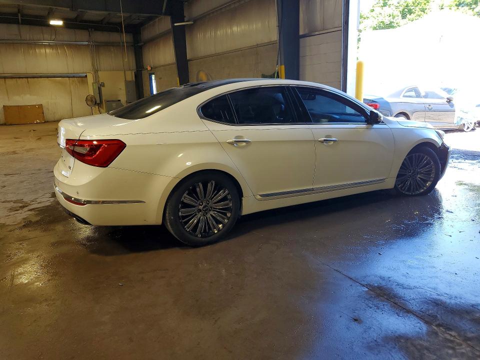2014 Kia Cadenza VIN KNALN4D76E5149176 COPART salvage auction — FRONT END, In - Certificate Of Title, sold $900 on 2026-07-16 (photo 3)