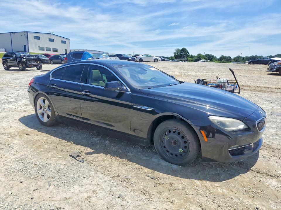 2014 BMW VIN WBA6A0C51ED317507 COPART salvage auction — SIDE, Ga - Cert Of Title-Salvage Court Or, sold $1,400 on 2026-07-15 (photo 4)