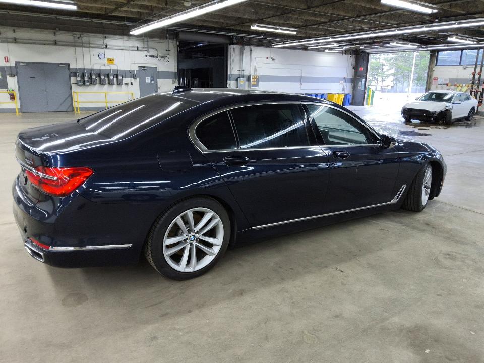 2016 BMW 7 series VIN WBA7F2C53GG418261 COPART salvage auction — HAIL, Il - Certificate Of Title, sold $3,650 on 2026-07-28 (photo 3)