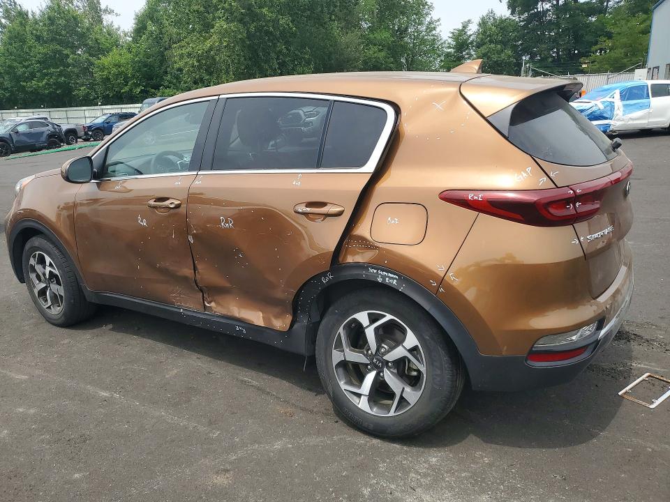 2021 Kia VIN KNDPM3ACXM7891375 COPART salvage auction — SIDE, Or - Salvage Title Certificate, sold $800 on 2026-07-27 (photo 2)