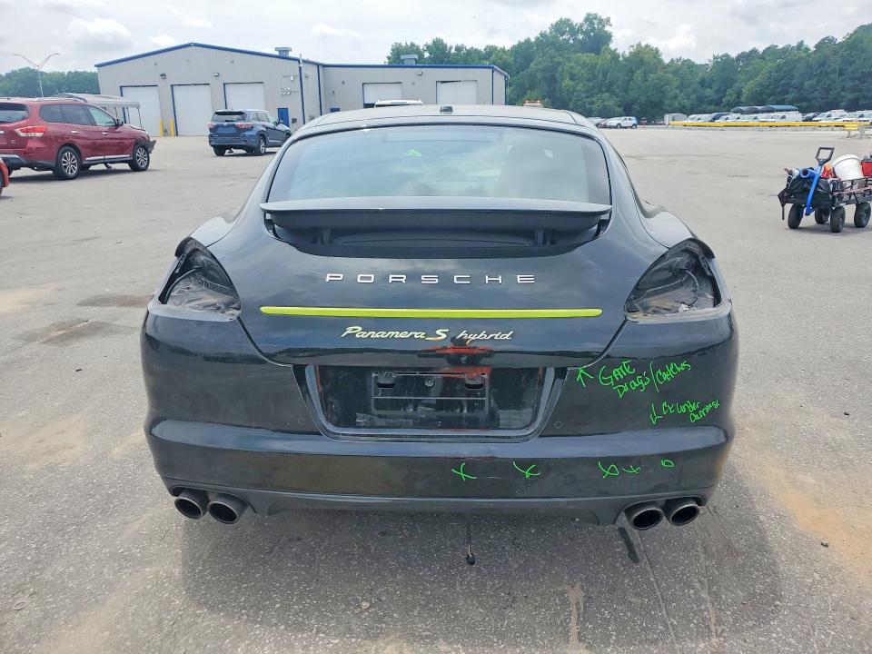 2012 Porsche Panamera VIN WP0AD2A70CL045202 COPART salvage auction — REAR END, Nc - Salvage Certificate Of Title, sold $5,800 on 2026-07-16 (photo 6)