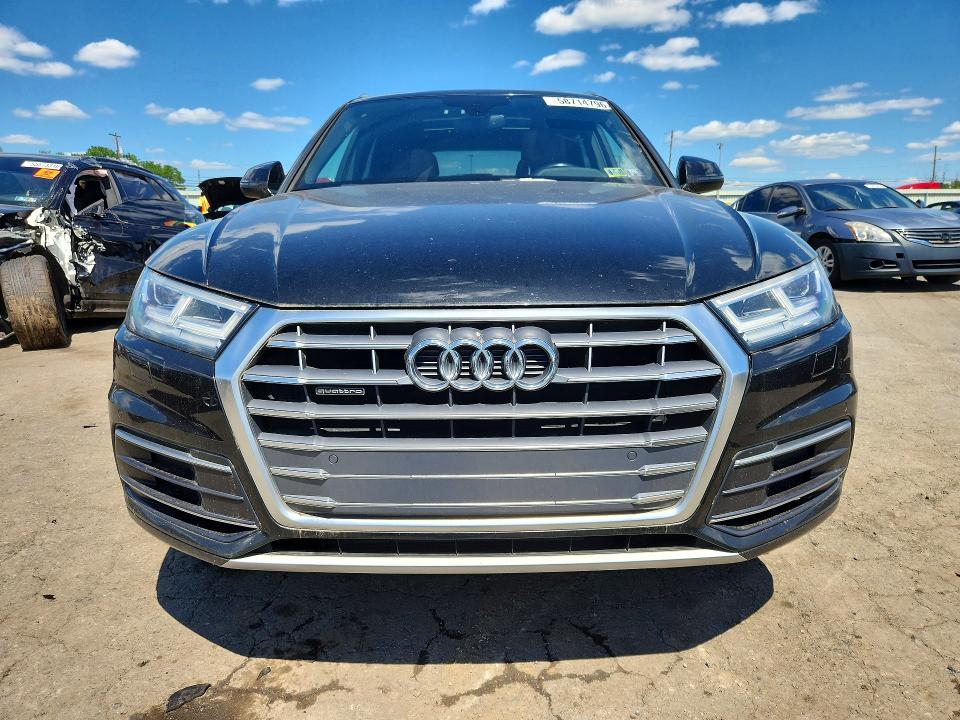2018 Audi Q5 VIN WA1BNAFY1J2034459 COPART salvage auction — MECHANICAL, Pa - Cert Of Title, sold $6,100 on 2026-07-09 (photo 5)