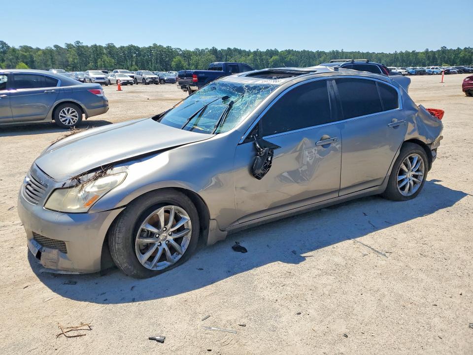 2009 Infiniti G VIN JNKCV61F79M352369 COPART salvage auction — REAR END, Sc - Cert Of Title-Salvage, sold $275 on 2026-07-15 (photo 1)