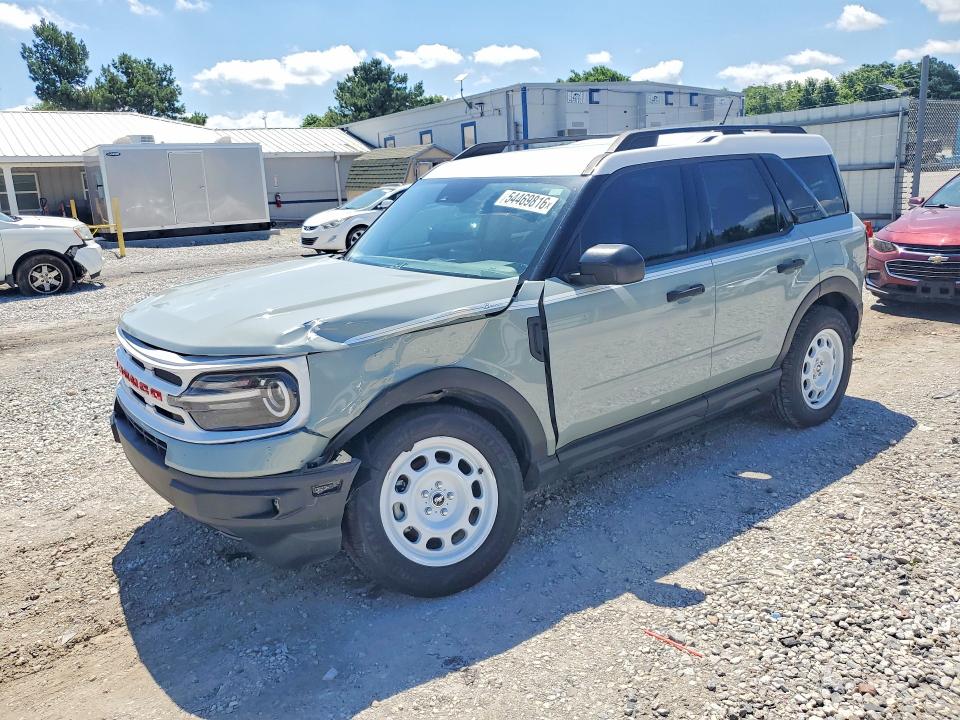 2024 Ford Bronco VIN 3FMCR9G6XRRF55810 COPART salvage auction — FRONT END, Ar - Cert Of Title-Salvage, sold $7,900 on 2026-07-27 (photo 1)