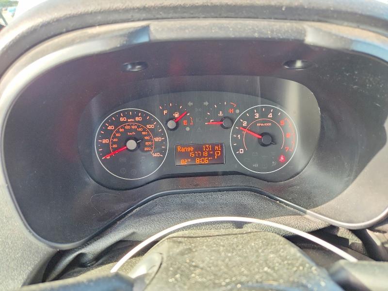 2018 Ram Promaster city VIN ZFBERFBB2J6L46193 COPART salvage auction — FRONT END, Tx - Salvage Vehicle Title, sold $775 on 2026-08-03 (photo 9)