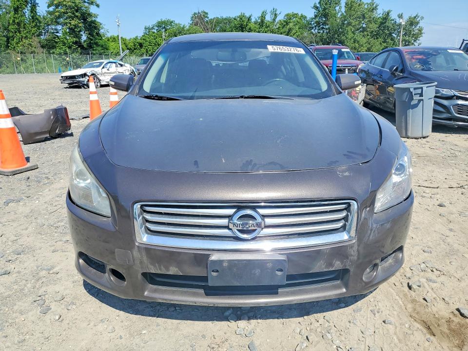 2012 Nissan Maxima VIN 1N4AA5AP9CC864967 COPART salvage auction — REAR END, Md - Cert Of Salvage > 75% Damage, sold $400 on 2026-07-02 (photo 5)