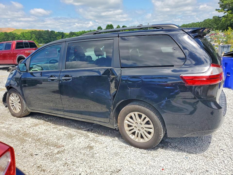 2017 Toyota VIN 5TDYZ3DC2HS900857 COPART salvage auction — FRONT END, GA - CERT OF TITLE-SALVAGE, sold $325 on 2026-07-27 (photo 2)