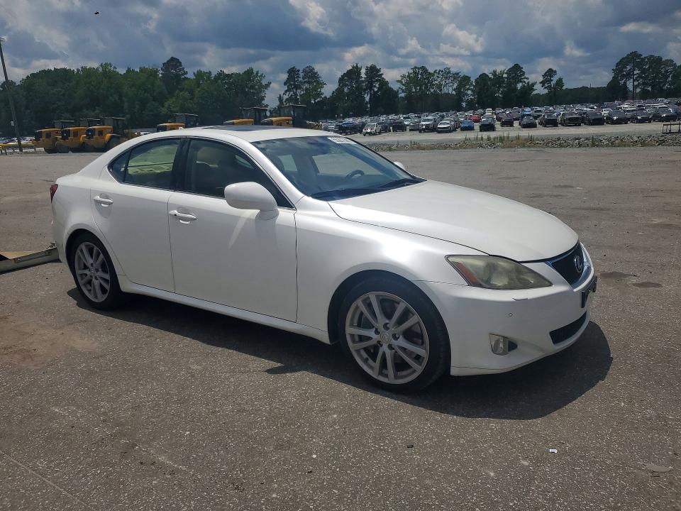 2007 Lexus Is VIN JTHBE262272007902 COPART salvage auction — SIDE, Nc - Salvage Certificate Of Title, sold $2,550 on 2026-07-02 (photo 4)
