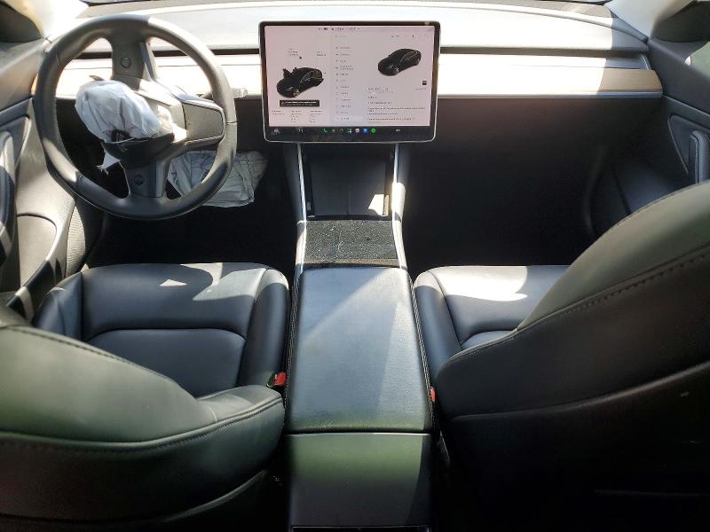 2020 Tesla Model 3 VIN 5YJ3E1EAXLF645489 COPART salvage auction — FRONT END, Ca - Salvage Certificate, sold $4,200 on 2026-07-02 (photo 8)