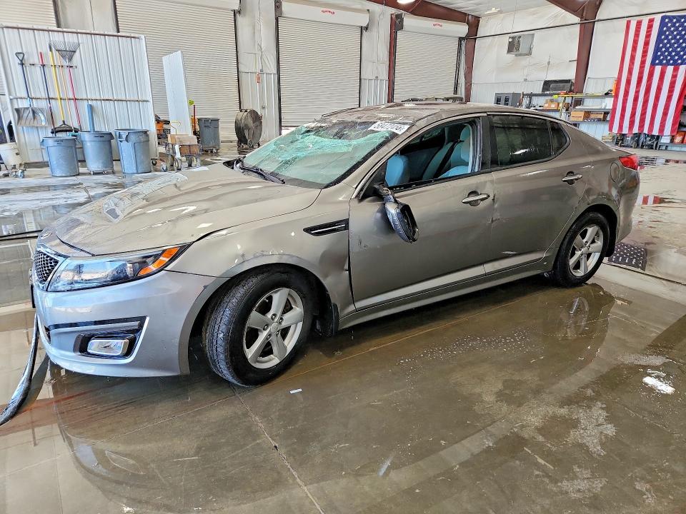 2014 Kia VIN 5XXGM4A72EG325843 COPART salvage auction — ROLLOVER, Il - Salvage Certificate, sold $900 on 2026-07-27 (photo 1)
