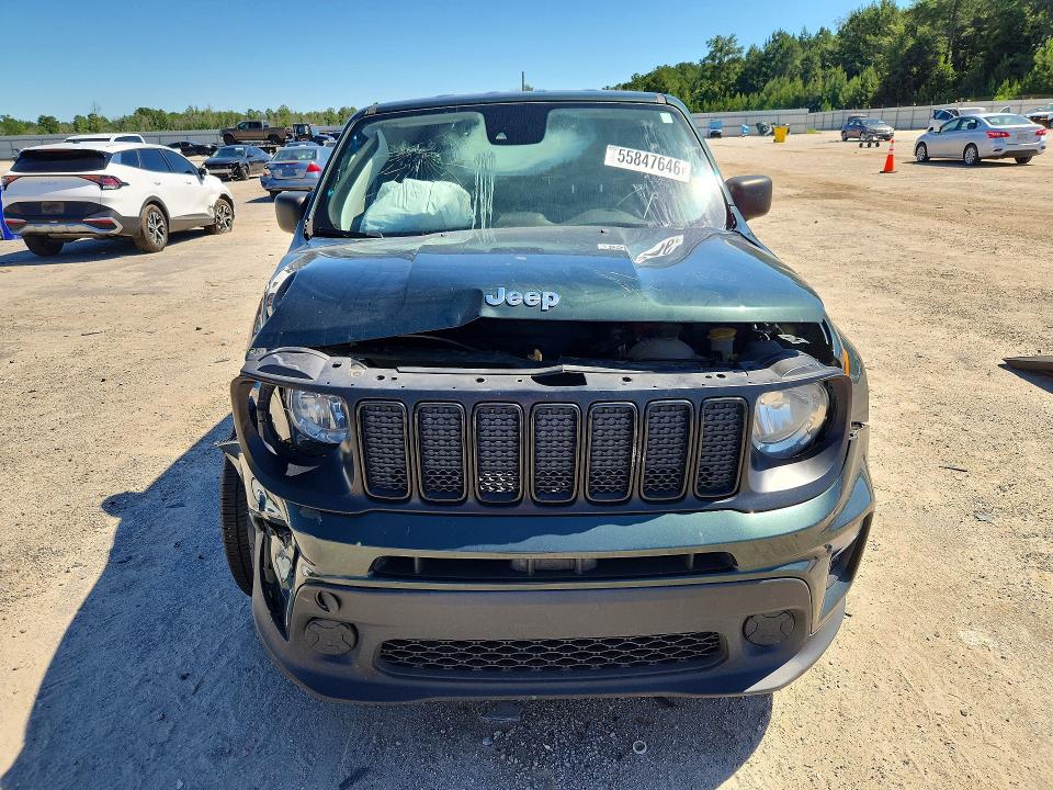 2021 Jeep VIN ZACNJCAB2MPM52601 COPART salvage auction — FRONT END, Sc - Cert Of Title-Salvage, sold $925 on 2026-08-03 (photo 5)