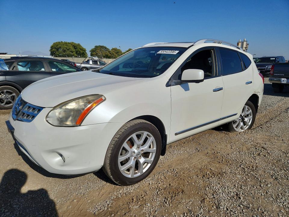 2012 Nissan Rogue VIN JN8AS5MT5CW274638 COPART salvage auction — REAR END, Ca - Salvage Certificate, sold $475 on 2026-07-28 (photo 1)