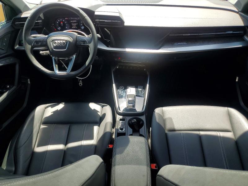 2023 Audi A3 VIN WAUHUDGY1PA062017 COPART salvage auction — MECHANICAL, Fl - Cert Of Title Slvg Rebuildable, sold $7,500 on 2026-07-10 (photo 8)
