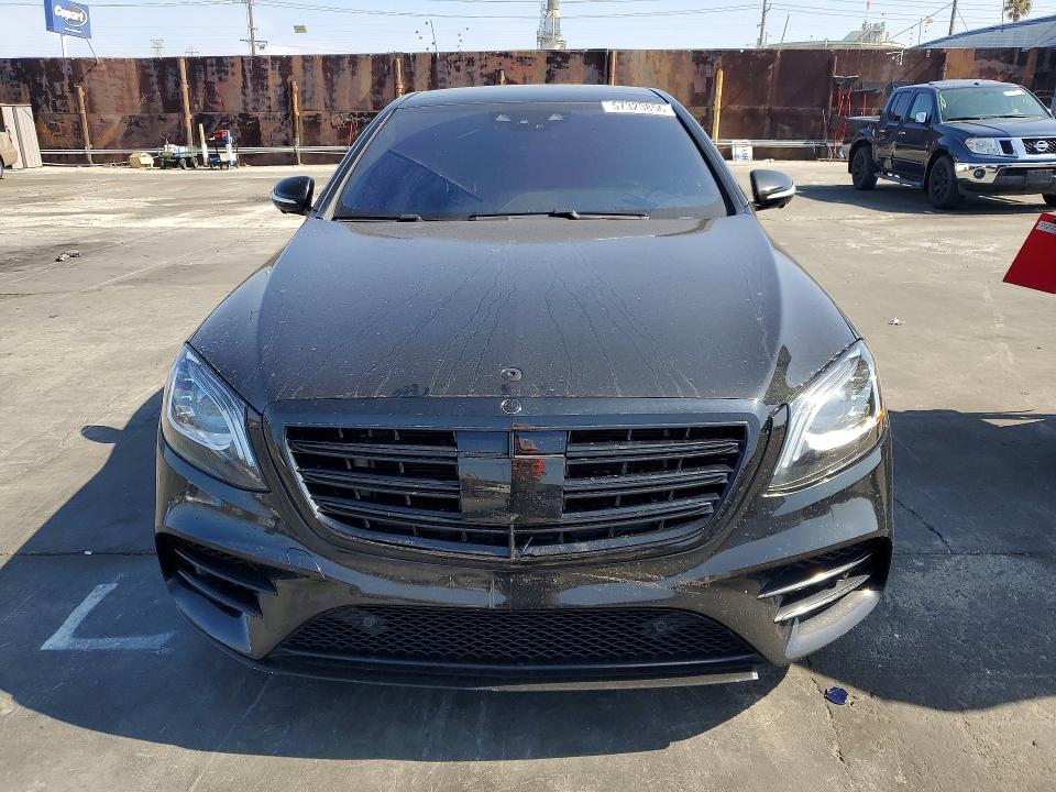 2020 Mercedes-benz S-klasse VIN W1KUG8DB1LA529694 COPART salvage auction — REAR END, Ca - Salvage Certificate, sold $23,300 on 2026-07-15 (photo 5)