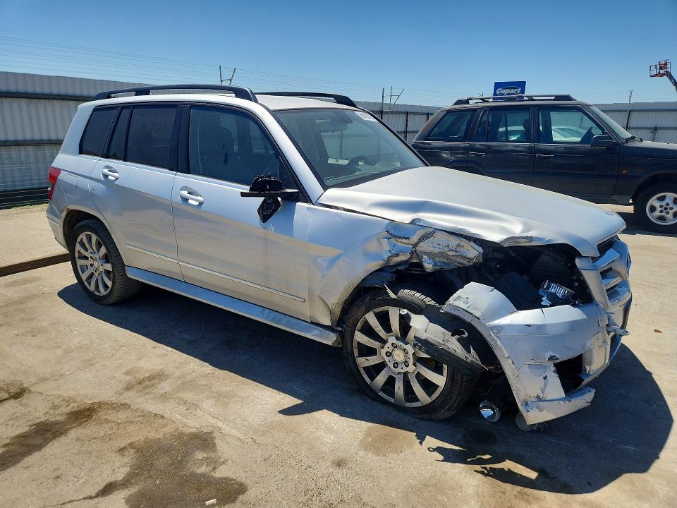 2010 Mercedes-benz Glk-class VIN WDCGG5GB5AF437726 COPART salvage auction — FRONT END, Ca - Salvage Certificate, sold $1,000 on 2026-07-06 (photo 4)
