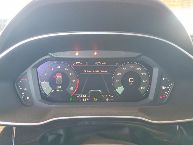 2022 Audi Q3 VIN WA1DECF3XN1149260 COPART salvage auction — REAR END, Az - Cert Of Title - Salvage, sold $12,900 on 2026-07-14 (photo 9)