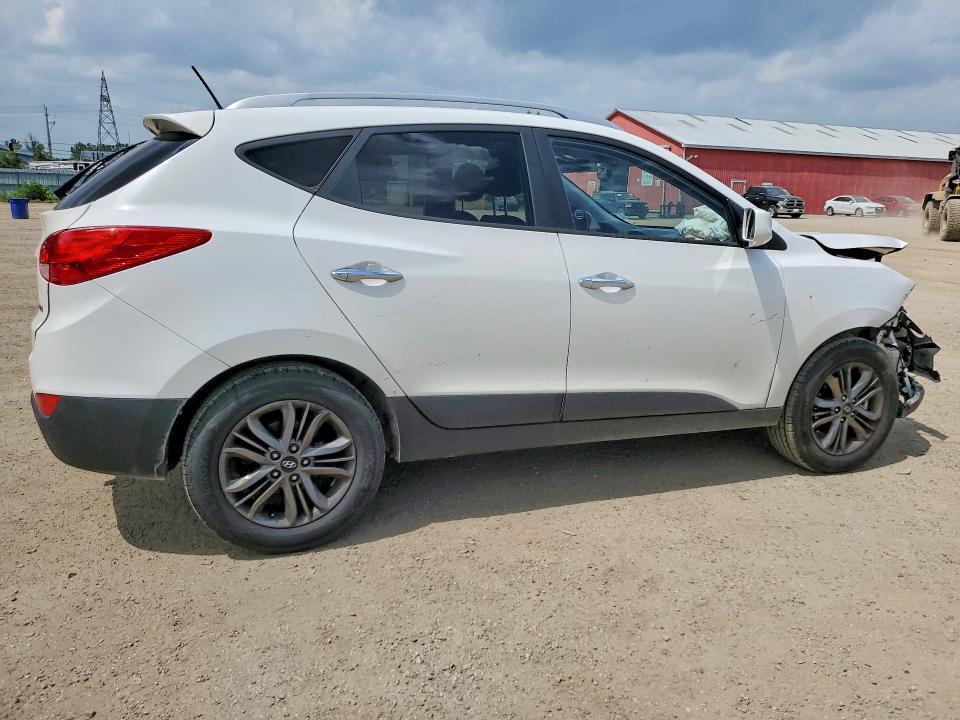 2014 Hyundai Tucson VIN KM8JUCAG6EU792589 COPART salvage auction — FRONT END, ON - PERMIT SALVAGE, sold $750 on 2026-07-16 (photo 3)
