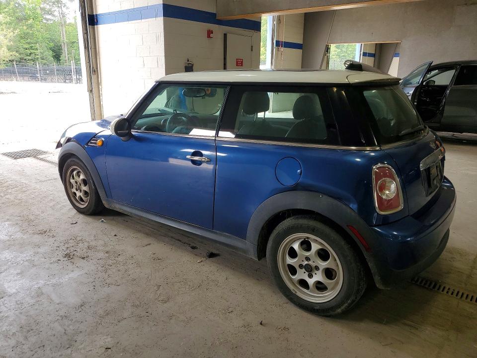 2012 Mini Cooper VIN WMWSU3C5XCT541191 COPART salvage auction — FRONT END, Va - Certificate Of Title, sold $400 on 2026-07-17 (photo 2)