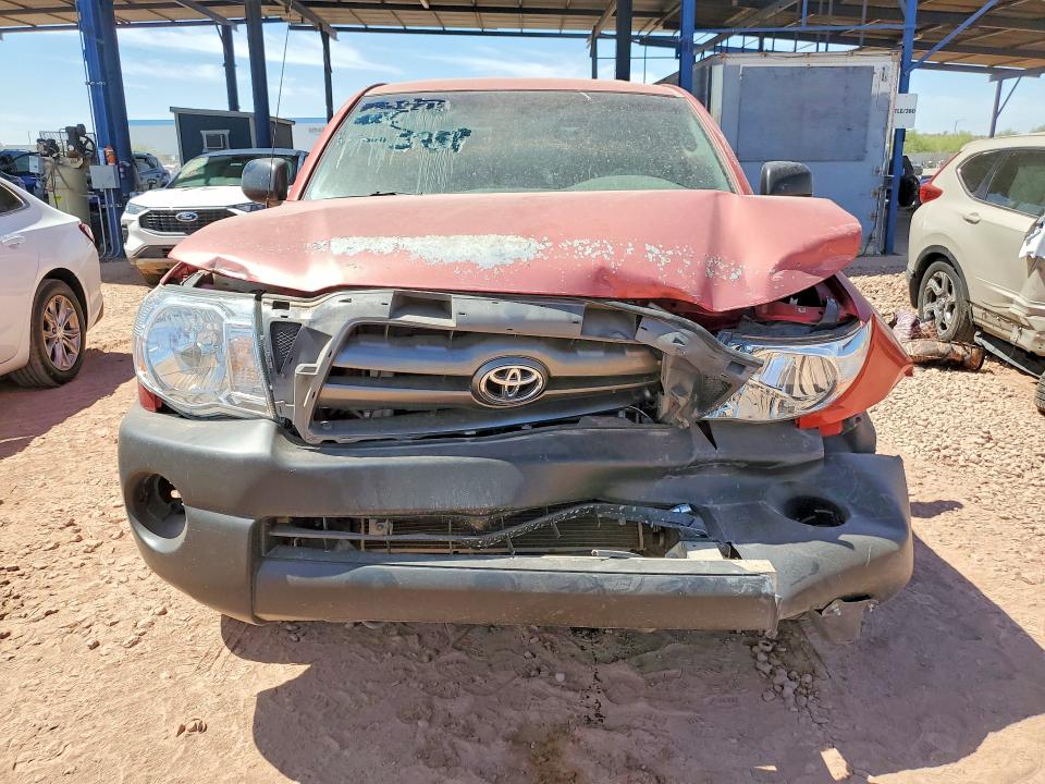 2010 Toyota Tacoma VIN 5TETX4CN3AZ705934 COPART salvage auction — FRONT END, Az - Cert Of Title - Salvage, sold $3,350 on 2026-07-09 (photo 5)
