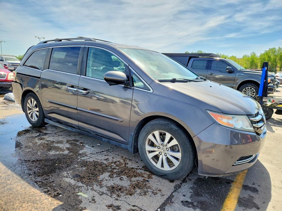 2015 Honda VIN 5FNRL5H67FB051638 COPART salvage auction — REAR END, Salvage Title, sold $2,150 on 2026-07-22 (photo 4)