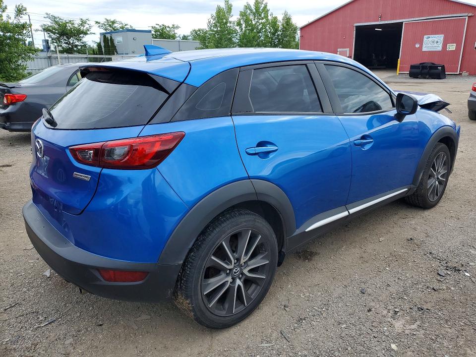 2016 Mazda Cx-3 VIN JM1DKBD75G0116092 COPART salvage auction — FRONT END, On - Permit Salvage, sold $2,300 on 2026-07-02 (photo 3)