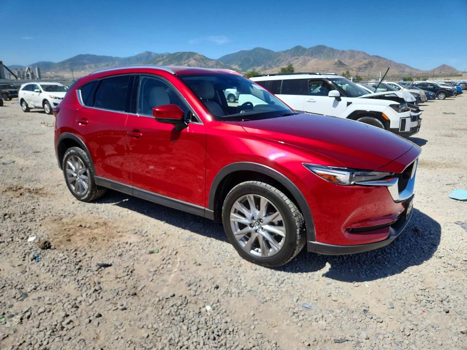 2021 Mazda VIN JM3KFBDM9M1458420 COPART salvage auction — SIDE, Ut - Salvage Certificate, sold $9,200 on 2026-07-31 (photo 4)