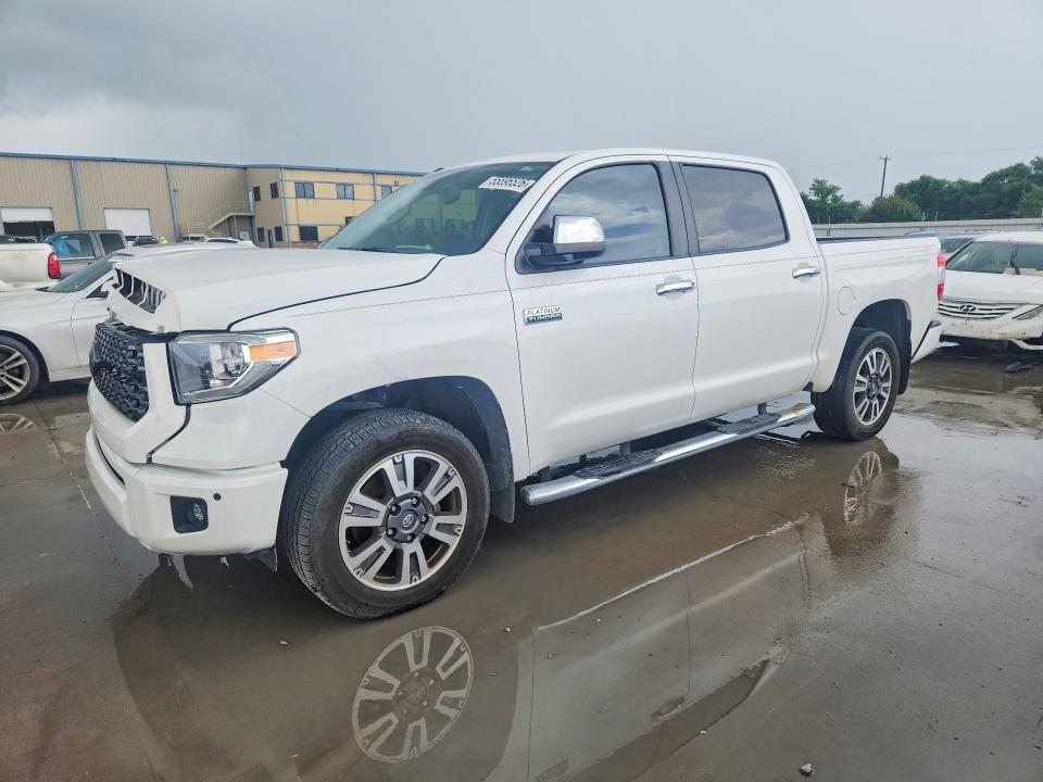 2018 Toyota Tundra VIN 5TFAW5F14JX718238 COPART salvage auction — FRONT END, Tx - Salvage Vehicle Title, sold $15,300 on 2026-07-09 (photo 1)