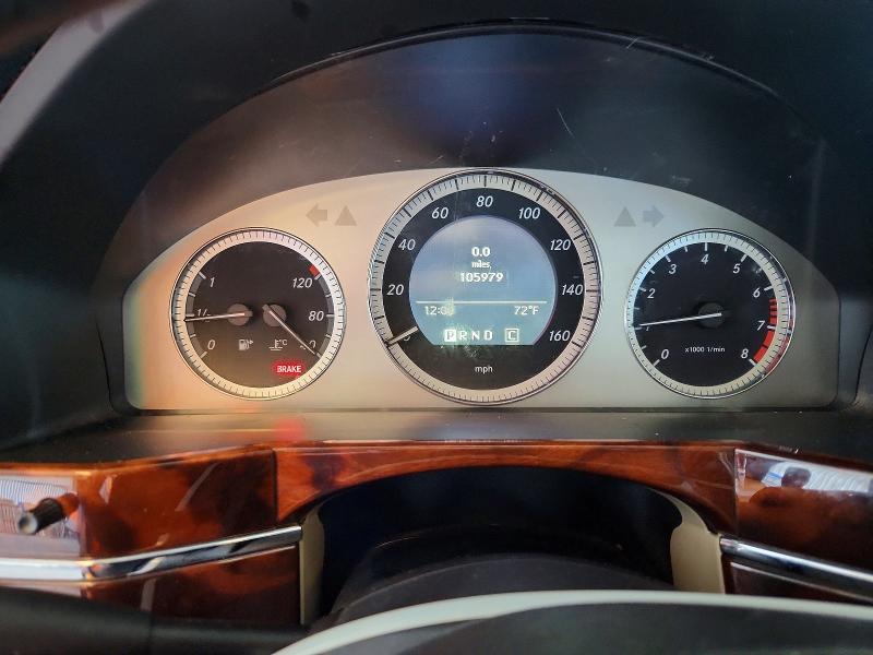 2010 Mercedes-benz Glk-klasse VIN WDCGG8HB3AF406491 COPART salvage auction — FRONT END, Ca - Salvage Certificate, sold $1,700 on 2026-08-20 (photo 9)