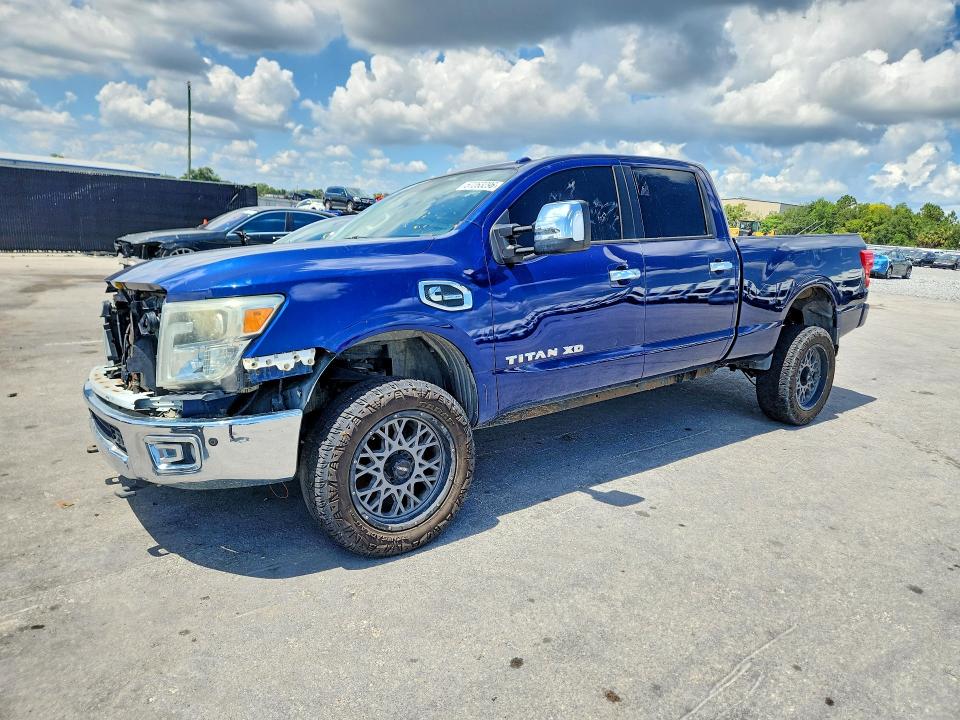 2017 Nissan VIN 1N6BA1F40HN516215 COPART salvage auction — FRONT END, In - Certificate Of Title, sold $5,200 on 2026-07-04 (photo 1)