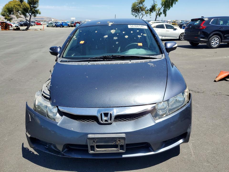 2009 Honda Civic hybrid VIN JHMFA36279S011207 COPART salvage auction — FRONT END, CA - SALVAGE CERTIFICATE, sold $400 on 2026-07-13 (photo 5)
